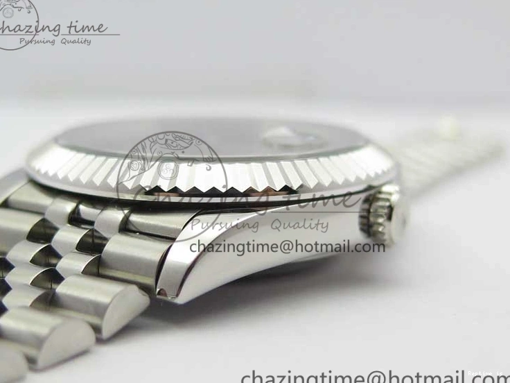 1219 DateJust 41mm 126334 SS BP Maker 1:1 Best Edition New Version Gray Roman Dial on Jubilee Bracelet Reliable 3035